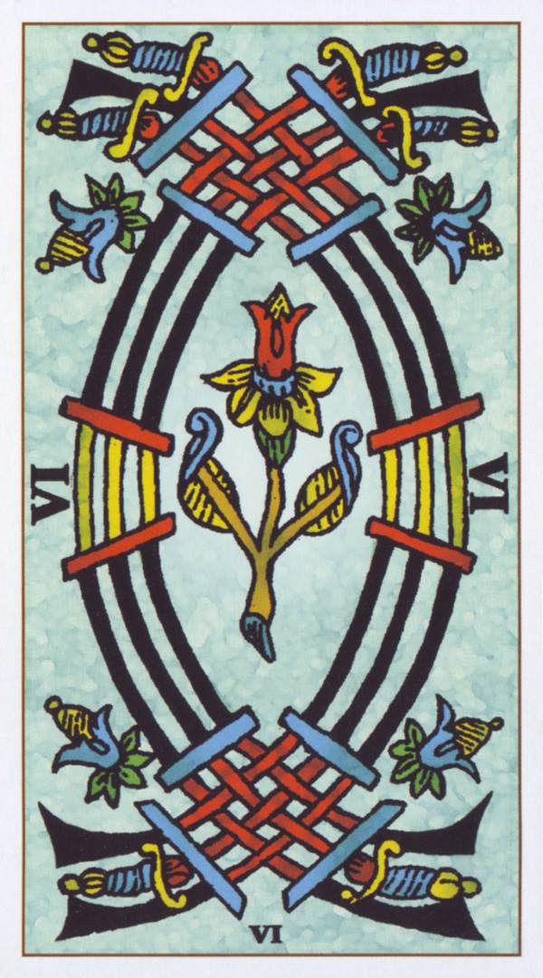 VI. Шестёрка мечей